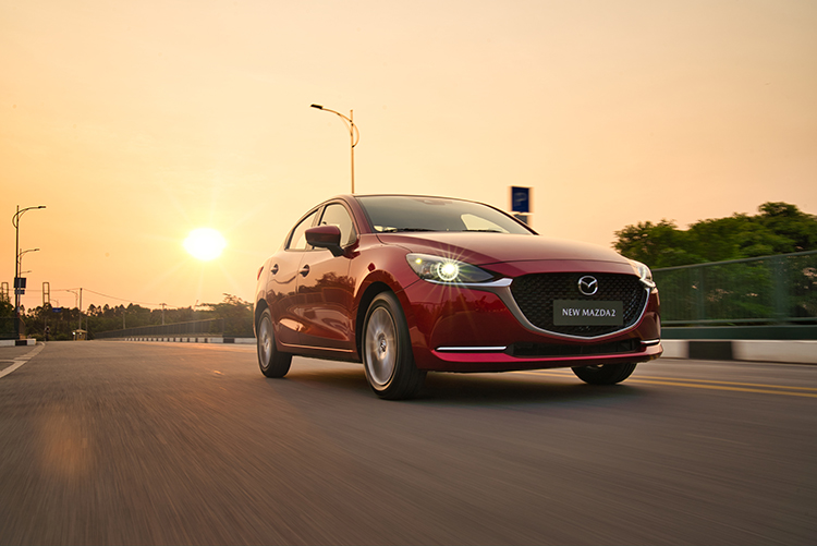 Thiết kế mới giúp Mazda2 có ngoại hình bắt mắt hơn.