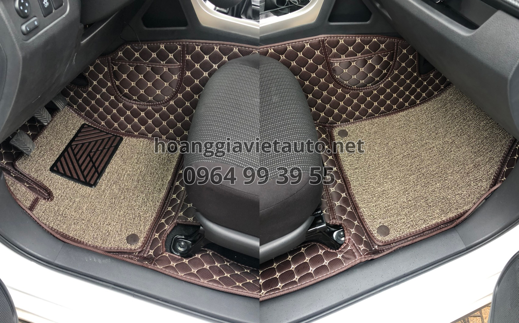 Thảm lót sàn ô tô 5D, 6D được thiết kế riêng, đúng chuẩn form sàn từng mẫu xe